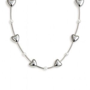 Zara Silver Heart Necklace